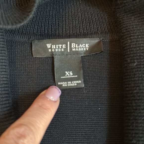 White House black market knit blazer  new without tag has never been worn - Picture 3 of 12